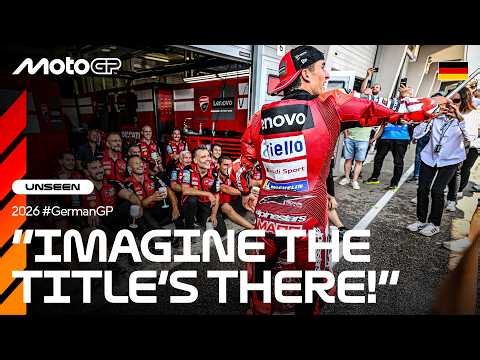 UNSEEN: Marc Marquez's viking row celebrations & more 🛶😂 | 2026 German GP