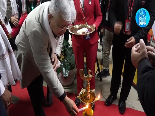 Chief Minister Yumnam Khemchand today launched SpiceJet’s new flight connecting Imphal–Guwahati–Kolkata–Mumbai, improving air connectivity. | Impact TV Manipur