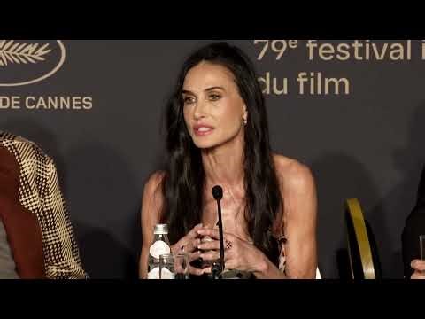 Demi Moore urges film industry to find ways to 'work with' AI