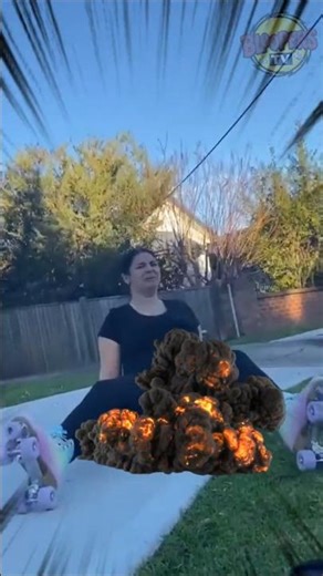 ​The most unexpected split ever 💀🛼 #shorts