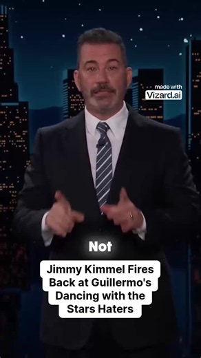 Jimmy Kimmel Fires Back at Guillermo's Dancing with the Stars Haters