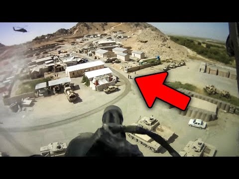 Door Gunner ERASES Taliban Fighters In Broad Daylight (Extreme Combat Warning)