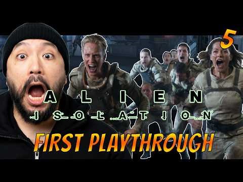 Abandon Ship! We're All Screwed! - Alien Isolation - First Playthrough - Part 5