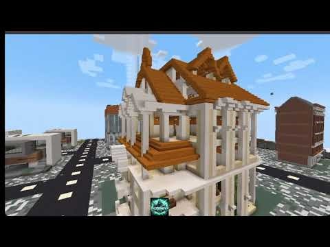 Minecraft City Showcase: Vienna ❄️ | Winter Metropolis Cabin Vibes