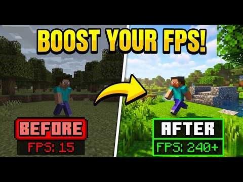 Minecraft Java Lag Fix (2026) 🔥 Boost FPS on ANY Launcher (SKLauncher, TLauncher, Official)
