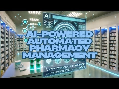 AI Powered Automated Pharmacy Management AI that streamlines prescription fulfillment