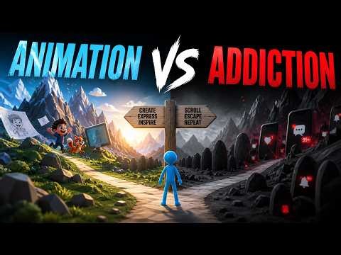 Animation vs Addiction: Choose Your Reality | Animation Story