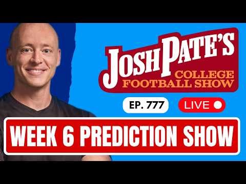 Week 6 Prediction Show | Updated JP Poll | CFB Overreactions | UGA-Bama Weather Concerns