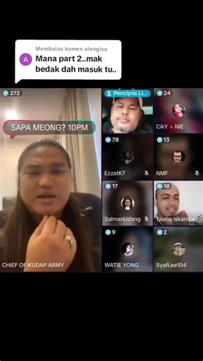 HYE GENG PERPADUAN!!!.. DAH LUPA KE SAPA SI MEONG NI?? SAJA LA NAK INGAT KAN 😂😂😂.. BILA MEONG BACUP YANIE SEKARANG AUTO MEONG NI SUCI YA.. BETOI2 X BOLEH PAKAI PUAK HARAPAN NI 🤣🤣🤣🤣. @ABAH aspirasi @Aliff Western®️ @Iam_Alif @ROMPER! @harddive® @serahsemak @tokrimba313@A.K.R