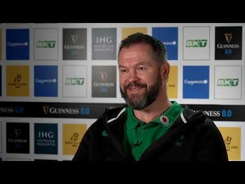 Andy Farrell on Ireland’s Six Nations Ambition, New Faces & 2026 Goals