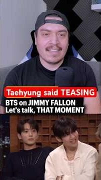 Taehyung says Teasing NOT Kissing #shorts #reaction #bts