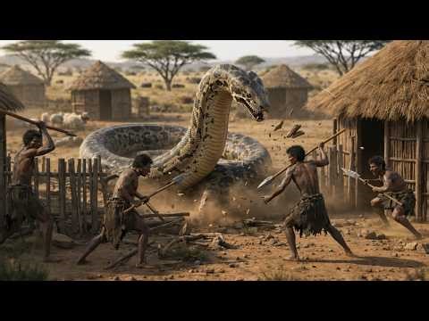 Life Millions of Years Ago | Ep 50: Humans Battle a Giant Python to Protect Their Sheep