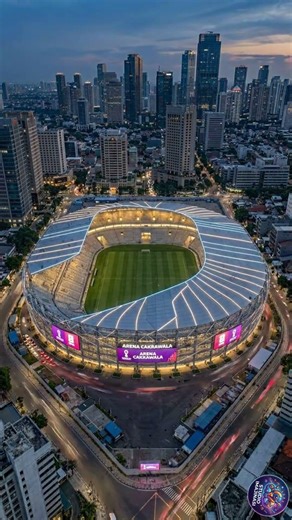 Futuristic World Cup 2026 Stadium Construction Timelapse | Mega Project Simulation