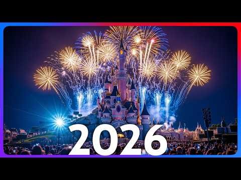 [4K] New Year's Eve 2026 Firework - Disneyland Paris