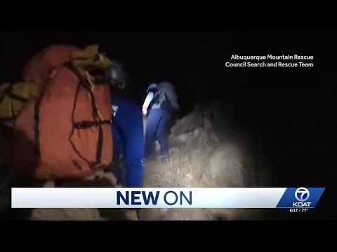 Hiker rescued after injury from fall in Jemez Mountains