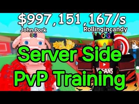 Server Side PvP Training Arc 👑 #stealabrainrot #roblox