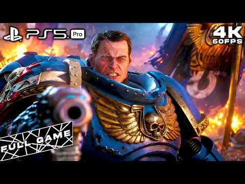 WARHAMMER 40000 SPACE MARINE 2 PS5 PRO FULL GAME (4K60FPS)