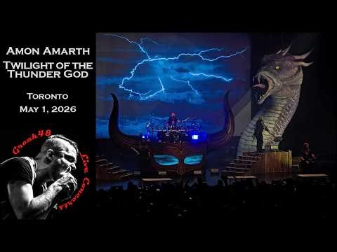 Amon Amarth - "Twilight of the Thunder God" - Toronto - May 1, 2026