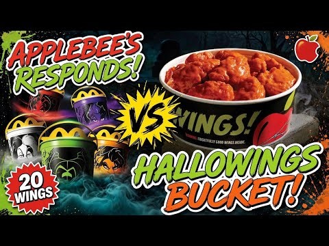 Applebee's Responds to McDonalds Boo Buckets with Hallowings Bucket!