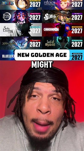 The new golden age of anime #anime #manga #manwha #sololeveling #onepiece
