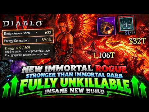 NEW IMMORTAL ROGUE STRONGER THAN IMMORTAL BARB - INSANE NEW BUILD