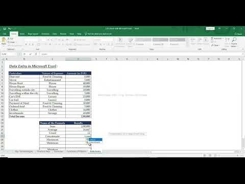 Most Frequently Used Excel Formulae — Complete Tutorial | Microsoft Excel Basics to Pro