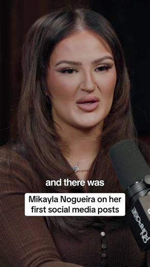 Mikayla Nogueira on her first social media posts 🎧Watch the full episode today on Netflix or Spotify by searching 'On Purpose Podcast‘ or listen wherever you get your podcasts 🎙️ #mikaylanogueira