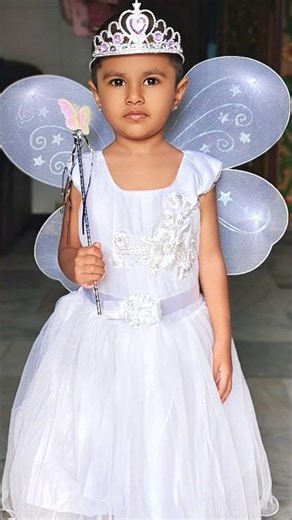 Pranitha in Christmas Costume 🎄 | School Celebration Look with Hair Stick ✨ #minivlog