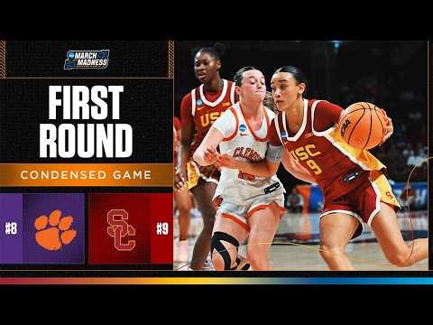 USC vs. Clemson - First round NCAA tournament extended highlights