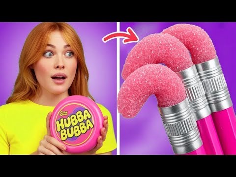 FOOD CHALLENGE 🍫 Real vs Chocolate – Fun Kitchen Gadgets & Hacks by 123 GO SCHOOL