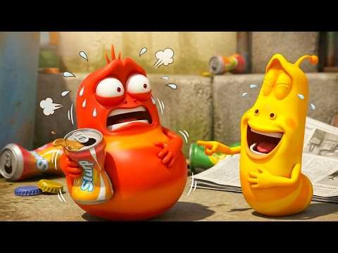 LARVA ANIMATION 2026: Soda Explosion | COMEDY VIDEO 20226 | CARTOON BOX TOP 55