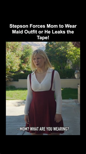 Stepson Forces Mom to Wear Maid Outfit or He Leaks the Tape! | Life Lessons with RJ