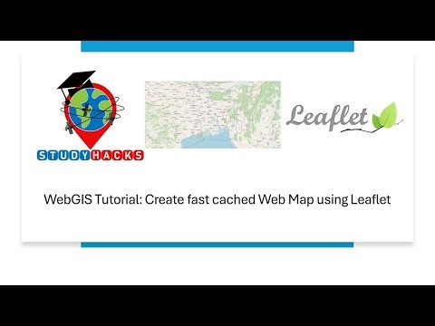 WebGIS Tutorial: Create fast cached Web Map using Leaflet