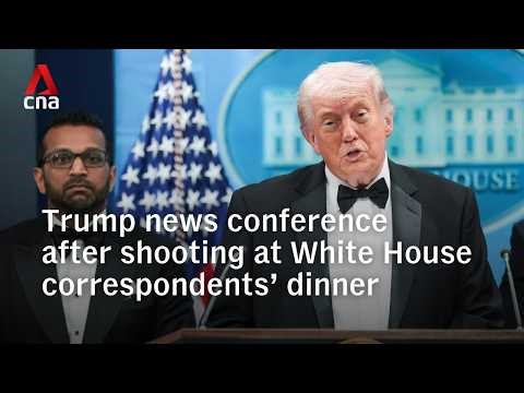 Trump says shooter at White House Correspondents' Dinner had multiple weapons | Full news conference