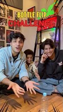 Bottle Flip Challenge😱! #ytshorts #challenge #games