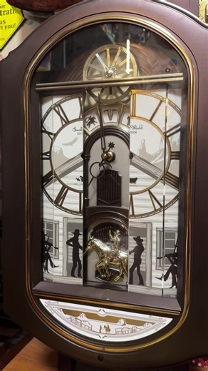 Repair vintage rhythm musical clock timekeeping