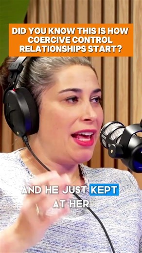 This how coercive control starts...