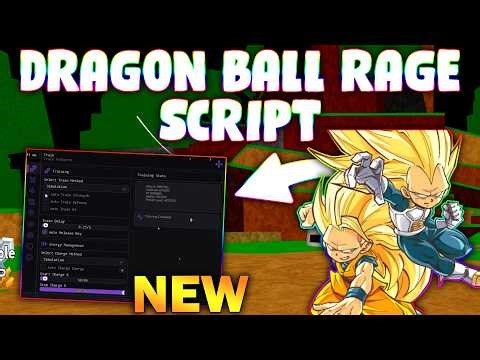 *NEW* Dragon Ball Rage Script (PASTEBIN 2026) (AUTOFARM, AUTO REBIRTH, STRENGHT FARM, SPEED)