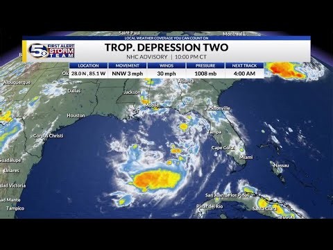 Trop. Depression TWO Still Weak, Forecast to Strengthen | Tropical Update 10 PM SUN 071926