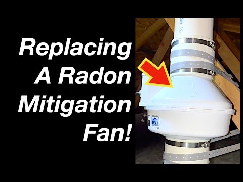 How to Replace a Radon Mitigation Fan