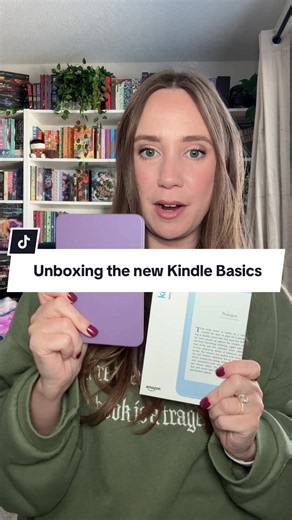 Kindle Basic 2026 Alpine Sky unboxing — first impressions