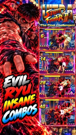 USF II - EVIL RYU CRAZY COMBO