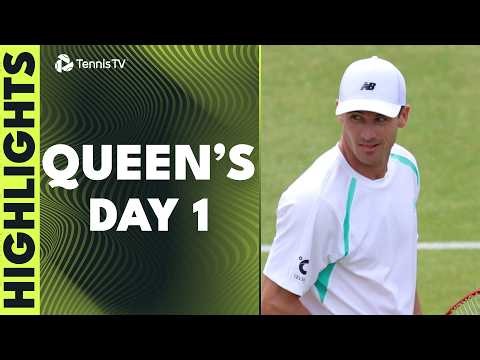 Paul, Shapovalov, Moutet Start Campaigns & More 🍃 | Queen's 2026 Day 1 Highlights