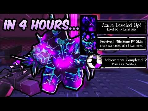 Unlocking LEVEL 100 Azure In 4 Hours... (Forsaken)