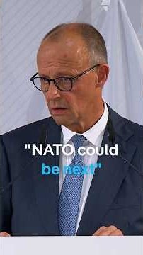 Merz doubles down on Russian threat to Europe's freedom | DW News