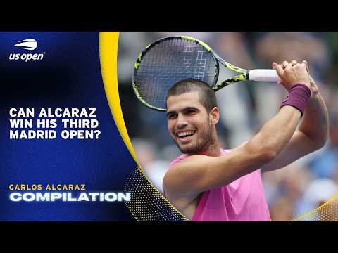 Carlos Alcaraz vs. Madrid Open Players | US Open