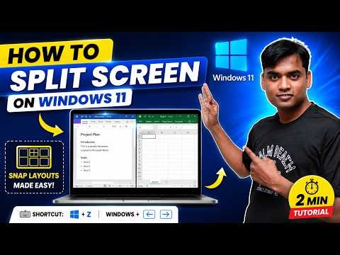 How to Split Screen on Windows 11 (Easy Step-by-Step Tutorial)
