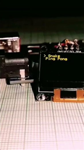 2 in 1 game console using arduino uno.