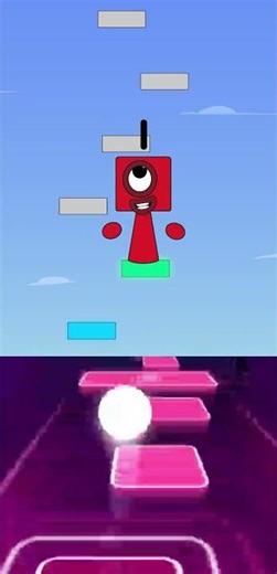 NumberBlocks OC One Play Music Rainbow! Escape Chief Pinki | Sprunki #shorts #sprunki #incredibox