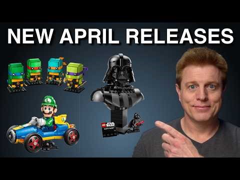 All NEW LEGO Sets April 2026! Star Wars, Mario Kart & More